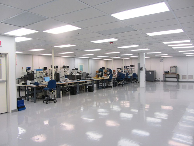 Microelectronic semiconductor clean room